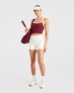 Courtside 5" Shorts - Off White - Image 8