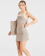 Courtside Skort - Mocha - Image 8