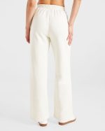 Courtside Straight Leg Joggers - Off White - Image 2