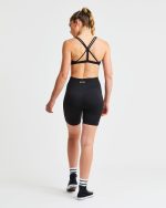 Essential Strappy Sports Bra - Black - Image 12