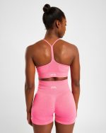 Empower Seamless Sports Bra - Pink Marl - Image 10