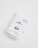 Everyday Crew Socks (3 Pack) - White - Image 4