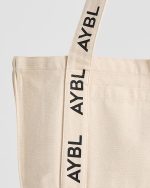 Branded Strap Tote Bag - Canvas - Image 3