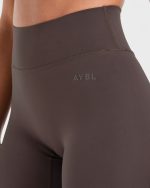 Staple Leggings - Coffee Brown - Image 5
