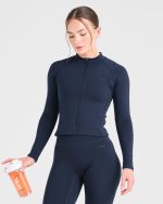 Staple Zip Jacket - Navy - Image 7