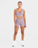 Staple Shorts - Mauve Purple - Image 3