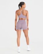 Staple Shorts - Mauve Purple - Image 4