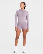Staple Zip Jacket - Mauve Purple - Image 3