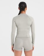 Staple Zip Jacket - Washed Olive - Image 2