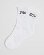 Varsity Crew Socks - White - Image 2