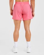 Core 5" Shorts - Coral - Image 2