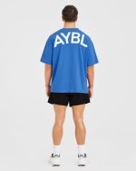 Essential Oversized T Shirt - Cobalt - Image 4