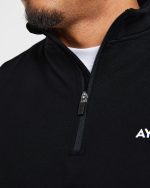 Rebound 1/4 Zip Pullover - Black - Image 6