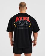 Wesley Vissers X Beyond Limits Oversized T Shirt - Black/Charcoal