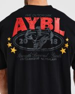 Wesley Vissers X Beyond Limits Oversized T Shirt - Black/Charcoal - Image 5