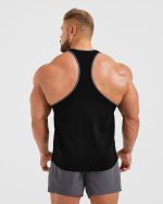 Wesley Vissers X Classic Bodybuilding Stringer - Black/Charcoal - Image 2