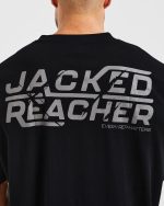 Wesley Vissers X Jacked Reacher Oversized T Shirt - Black - Image 5