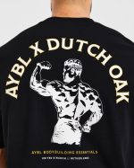 Wesley Vissers X Dutch Oak Oversized T Shirt - Black/White - Image 5