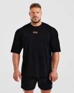 Wesley Vissers X The Dutch Oak Oversized T Shirt - Black - Image 2