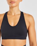 Balance V3 Seamless Sports Bra - Black - Image 5