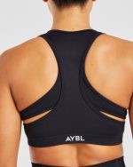 Balance V3 Seamless Sports Bra - Black - Image 6