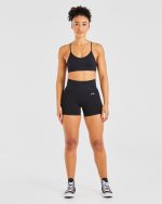 Balance V3 Seamless Strappy Sports Bra - Black - Image 4
