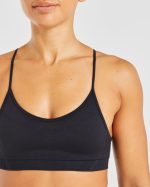 Balance V3 Seamless Strappy Sports Bra - Black - Image 5