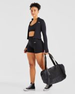 Balance V3 Seamless Strappy Sports Bra - Black - Image 8
