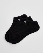Everyday Trainer Socks (3 Pack) - Black - Image 2